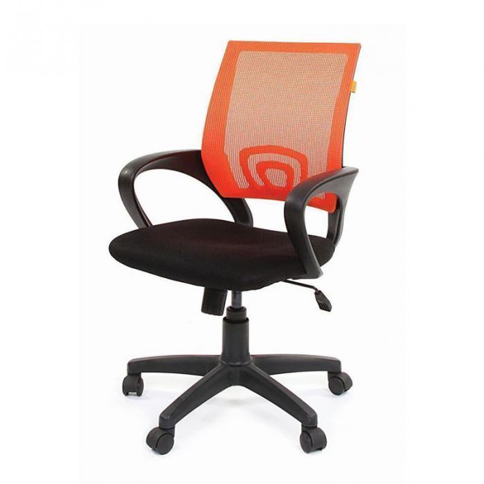 Компьютерное кресло Chairman 696 TW Orange Chrome 00-07054946 - фото 1 - id-p222436231
