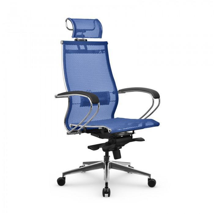 Компьютерное кресло Метта Samurai S-2.051 MPES Blue-Black-Blue z312295207 - фото 1 - id-p222436250