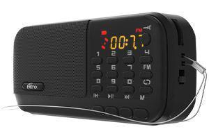 FM-радиоприемник RITMIX RPR-007 черный