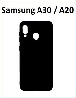 Чехол-накладка для Samsung Galaxy A30 (силикон) SM-A305 черный