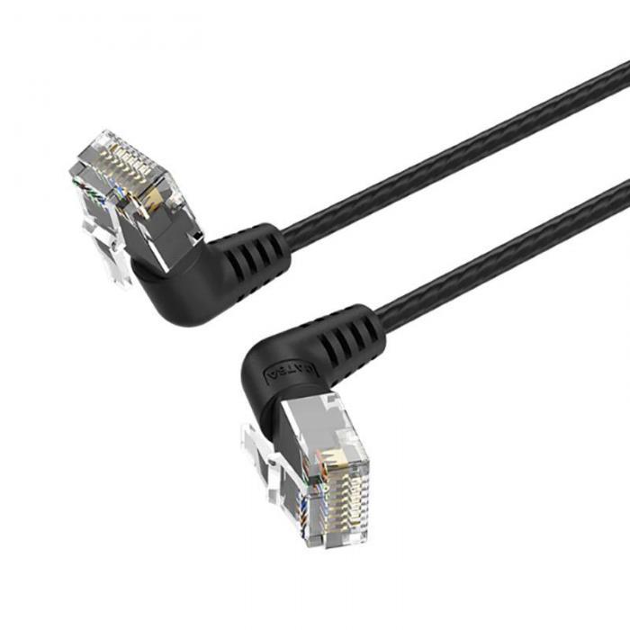 Сетевой кабель Vention UTP cat.6a RJ45 3m Black IBOBI - фото 1 - id-p222436510