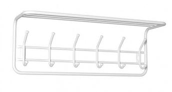 ЗМИ Вешалка с полкой 80 белый ВСП 7