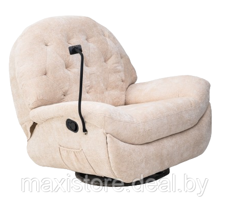 Вибромассажное кресло Calviano Bellisimo светло-бежевый - фото 1 - id-p222560137