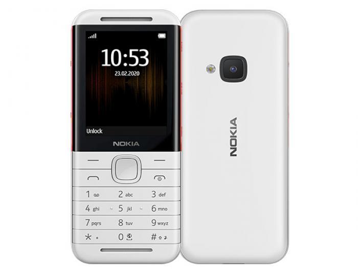 Кнопочный сотовый телефон Nokia 5310 белый мобильный - фото 1 - id-p222540127