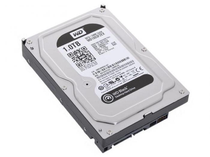 Жесткий диск Western Digital WD 1Tb Black WD1003FZEX - фото 1 - id-p222540203