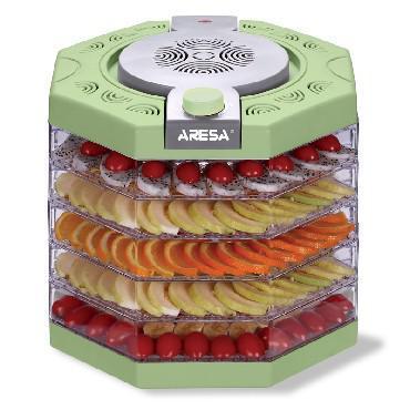 Электрическая сушилка для овощей и фруктов ARESA AR-2601 электросушилка ягод грибов яблок зелени трав пастилы