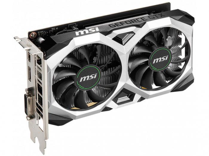 Видеокарта MSI GeForce GTX 1650 D6 Ventus XS OC 1620MHz PCI-E 3.0 4096Mb 12000Mhz 128-bit DL-DVI-D DP HDMI