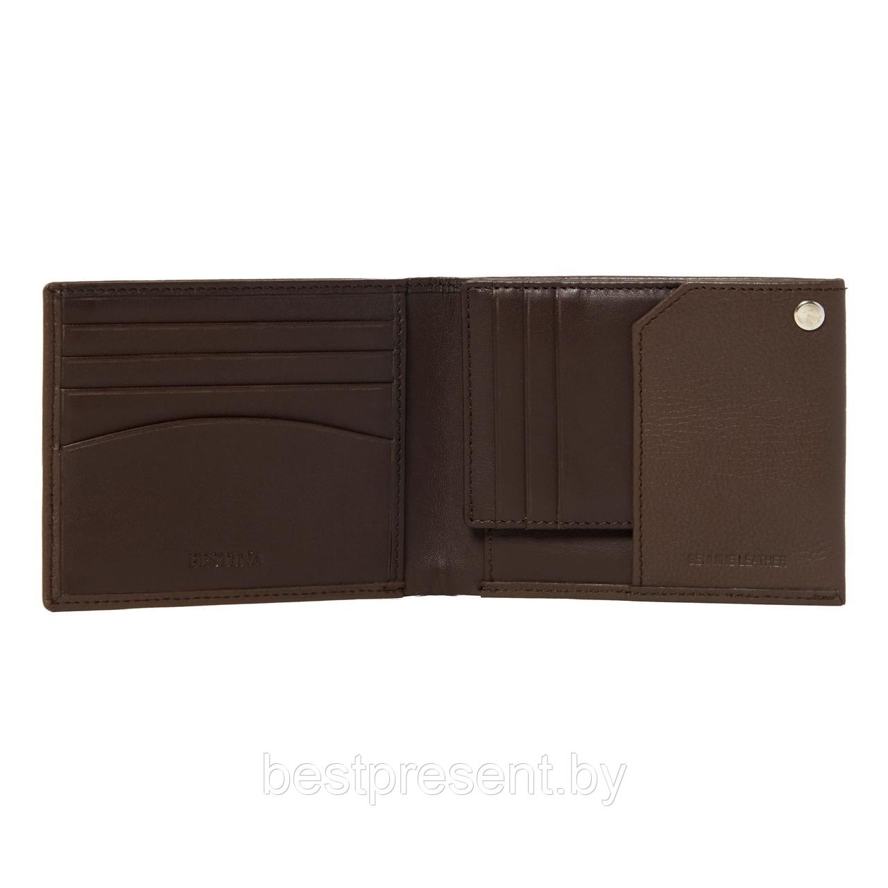 Бумажник Button Brown - фото 3 - id-p222561276