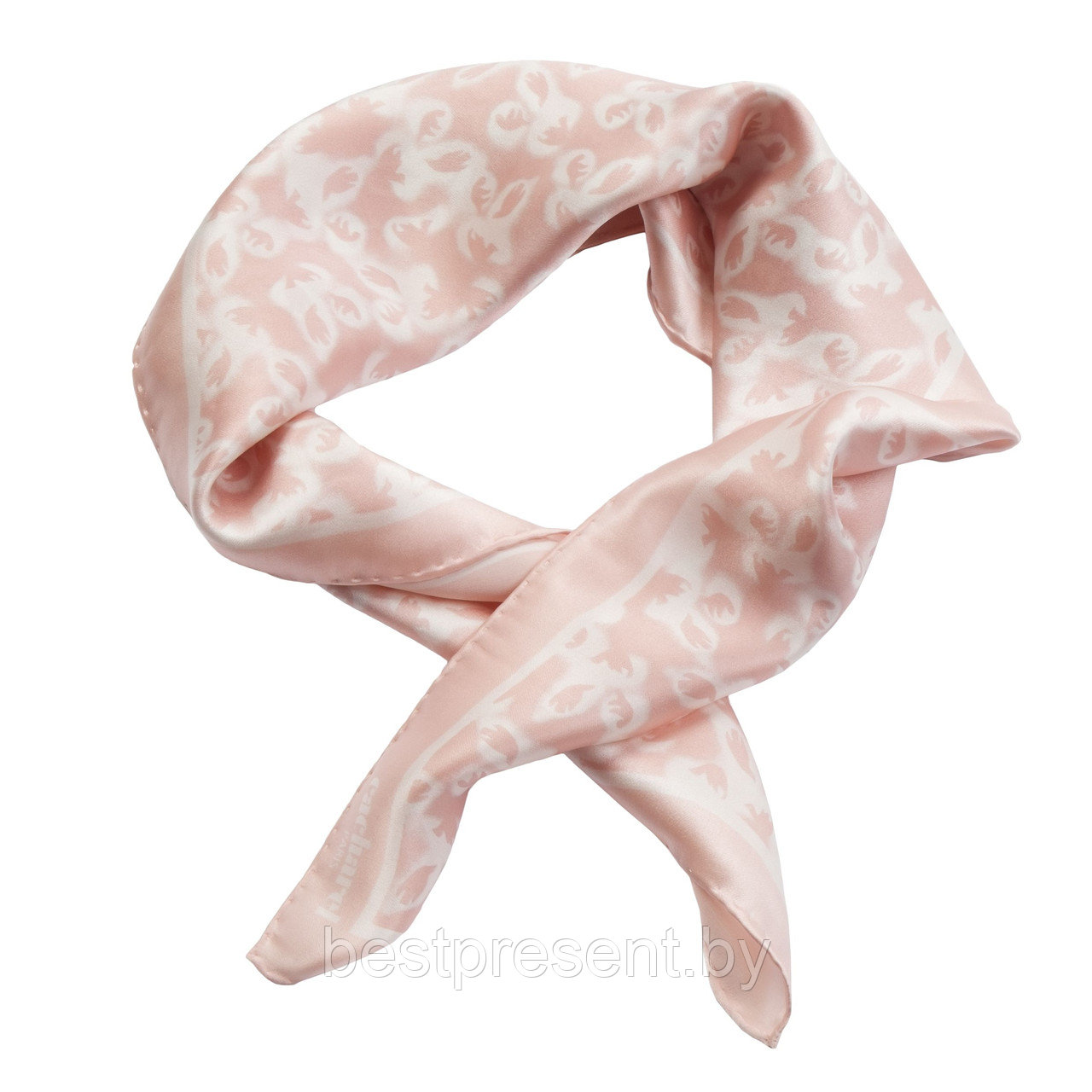 Шелковый платок Hirondelle Light Pink, Cacharel - фото 7 - id-p222560320