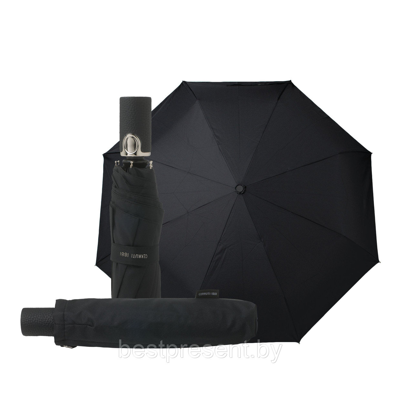 Зонт Hamilton Black, Cerruti - фото 5 - id-p222560364