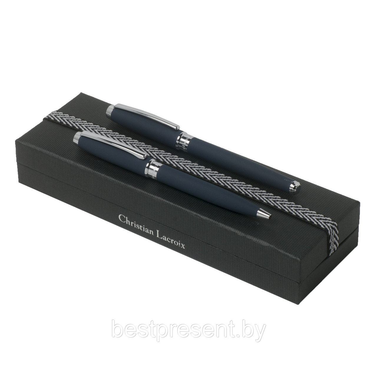 Набор Lacroix: шариковая ручка и ручка-роллер Chorus Blue - фото 4 - id-p222560368