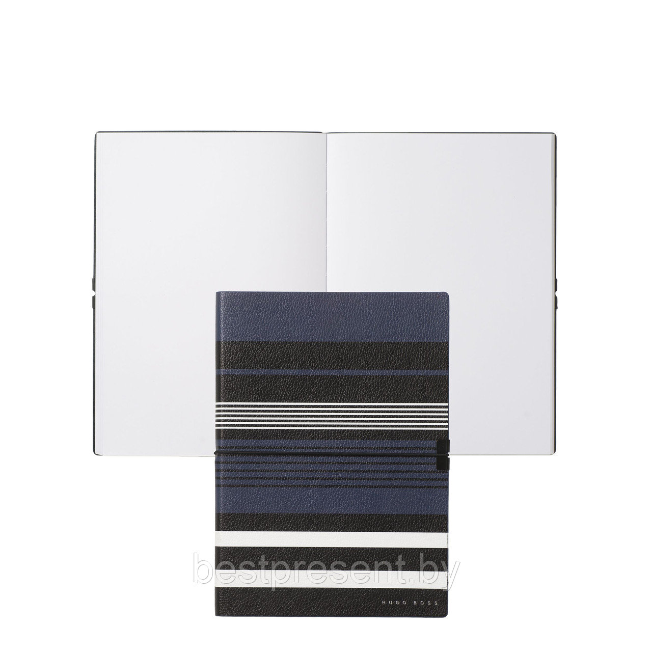 Блокнот формата А5 Storyline Stripes Blue - фото 5 - id-p222560576