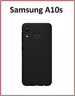 Чехол-накладка для Samsung Galaxy A10s (силикон) черный