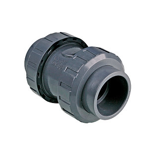 Пружинный обратный клапан d.16 mm. клеевой НПВХ (ПВХ)
