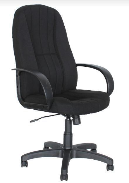 Кресло компьютерное тканевое ЯрКресло Кр27 ТГ ПЛАСТ С11 черное - фото 1 - id-p222537300