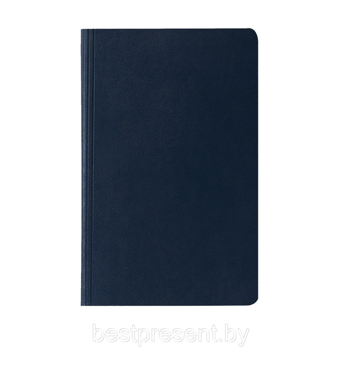 Записная книга IVORY в линейку 13х21 см SANTIAGO синий - фото 1 - id-p222561623