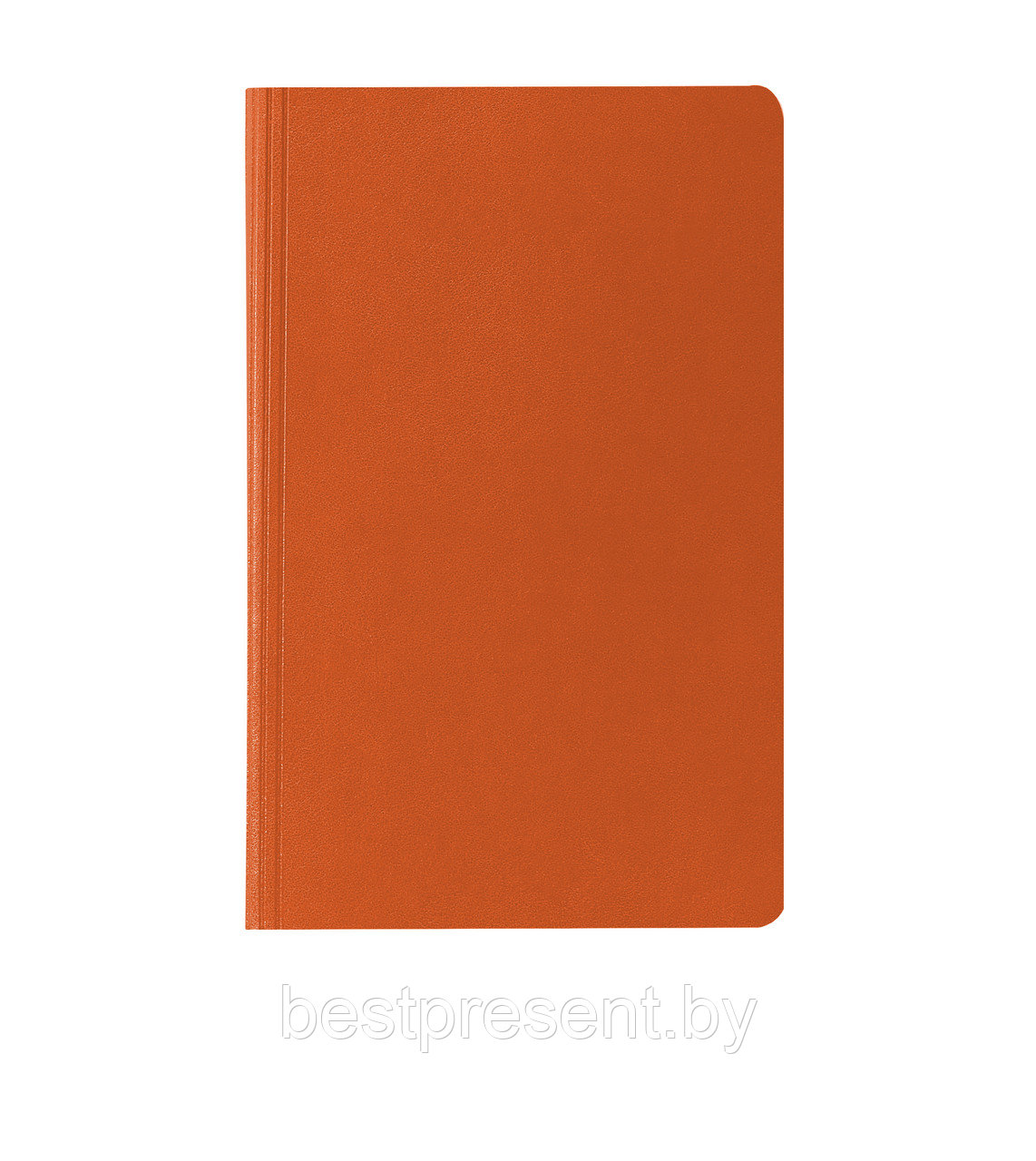 Записная книга IVORY в линейку 13х21 см SANTIAGO оранжевый - фото 1 - id-p222561624