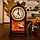 Светодиодный мини-камин настольный декоративный "Старинные часы" с эффектом живого пламени+ подарок, фото 2
