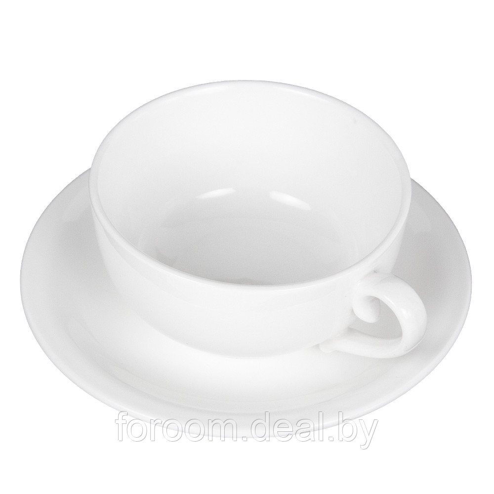 Набор чайный (3пр.): чайник заварочный 500мл, чашка 300мл, блюдце (d)15,5см Market Union OE4642 - фото 5 - id-p222562730