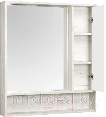 Шкаф с зеркалом для ванной Акватон Флай 80 - фото 2 - id-p222563533