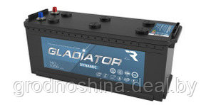 Аккумуляторы GLADIATOR Dynamic 6СТ-140  (+ -) (140 Ah), 1000а, 480x189x223 мм.