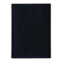 Ежедневник датированный V51 14,5x20,5 см NEBRASCA темно-синий тонир. бумага, золотой срез