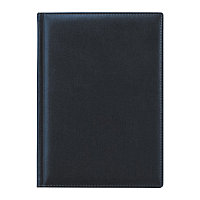 Ежедневник датированный V51 14,5x20,5 см TOP темно-синий тонир. бумага, золотой срез