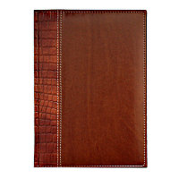 Ежедневник датированный V51 14,5x20,5 см DEDALO TOSCANA коричневый тонир. бумага