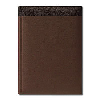 Ежедневник датированный V51 14,5x20,5 см NISIDA коричневый тонир. бумага