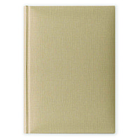 Ежедневник датированный V51 14,5x20,5 см CARIBE бежевый тонир. бумага, золотой срез