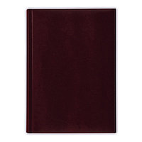 Ежедневник датированный V51 14,5x20,5 см NEBRASCA бордовый тонир. бумага