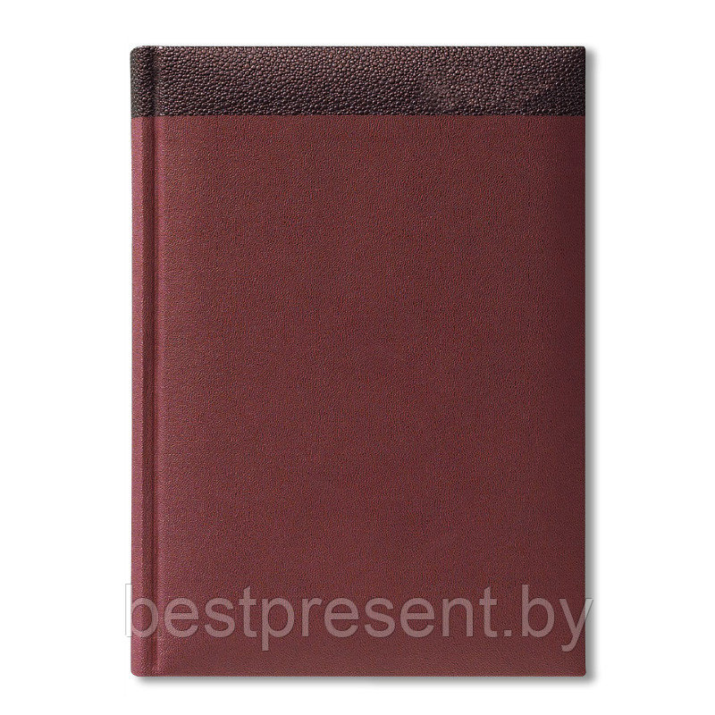 Ежедневник датированный V51 14,5x20,5 см NISIDA бордовый тонир. бумага - фото 1 - id-p222563884