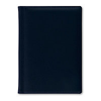 Ежедневник датированный V51 14,5x20,5 см PELLE SIENA синий тонир. бумага, золотой срез