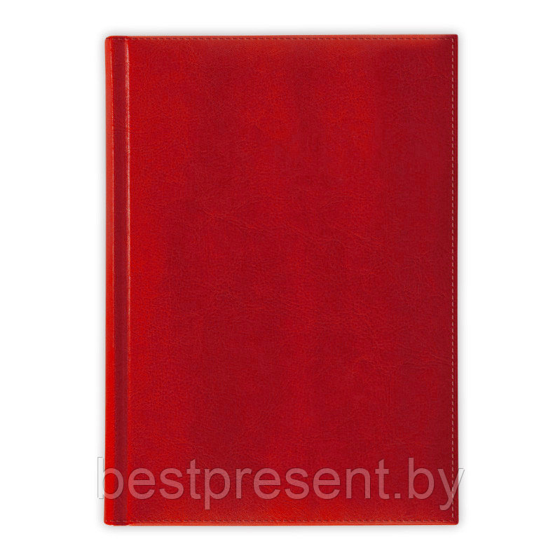 Ежедневник датированный V51 14,5x20,5 см NEBRASCA красный тонир. бумага - фото 1 - id-p222563912