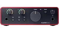 Аудиоинтерфейс Focusrite Scarlett Solo 4th Gen