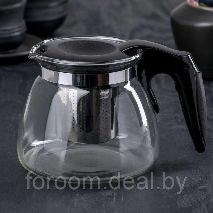 Чайник заварочный 700мл, с металлическим ситечком СимаГлобал Джулиан 3922815 - фото 1 - id-p222562333