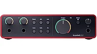 Аудиоинтерфейс Focusrite Scarlett 2i2 4th Gen