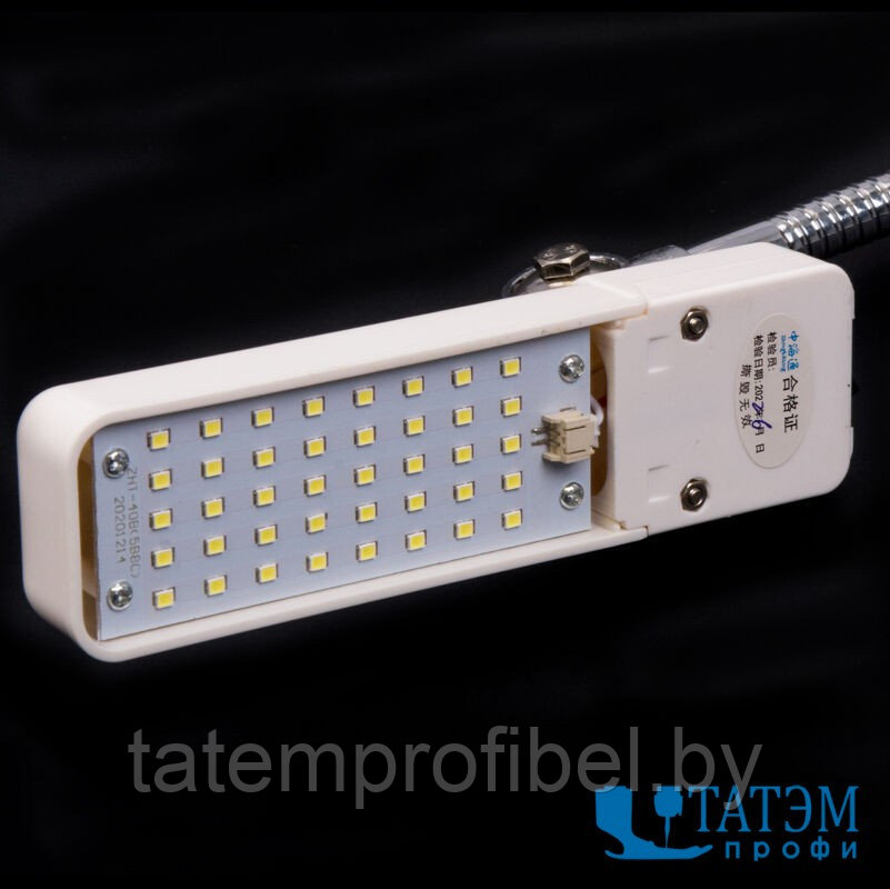 Лампа/светильник светодиодный AOM-96TS LED (гибкая стойка, с вилкой) - фото 3 - id-p222569595