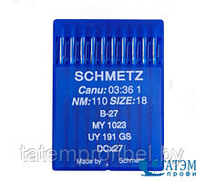 Иглы Bх27 (DCx27) №110 Schmetz