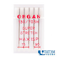 Игла ORGAN 130/705H №75-№90 супер стрейч (5 шт)