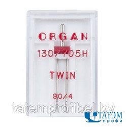 Иглы ORGAN Twin 130/705H (двойные иглы) - фото 1 - id-p222571766