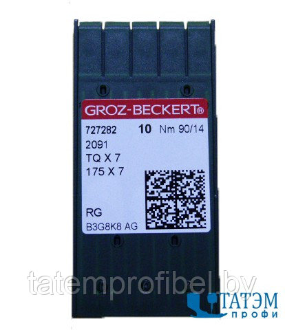Иглы TQx7 (2091) №80 Groz-Beckert, Германия - фото 1 - id-p222569082