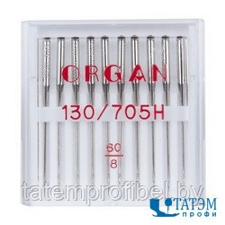 Иглы ORGAN 130/705H №100 универс.,  упак. 10 шт