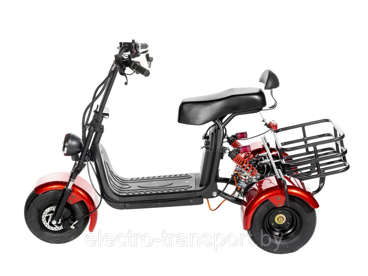 Электроскутер CityCoCo TRIKE GT X5 2023 - фото 5 - id-p222572693