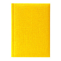 Ежедневник недатированный V81 14,5х20,5 см DELHI желтый тонир.бумага