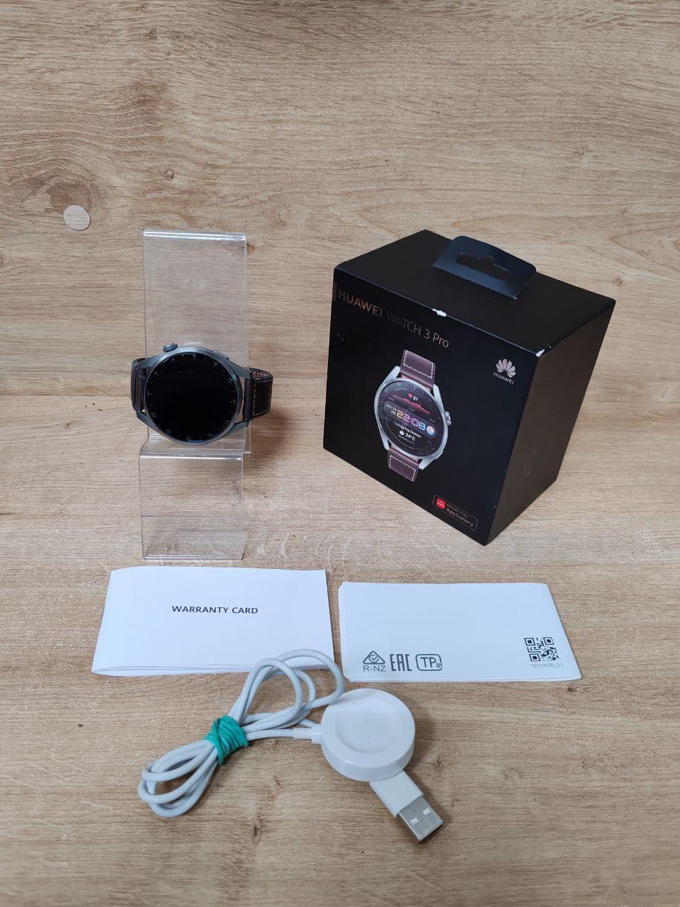 Умные часы Huawei Watch 3 Pro (а.45-038449) (ID#222572739), цена: 525 руб.,  купить на Deal.by