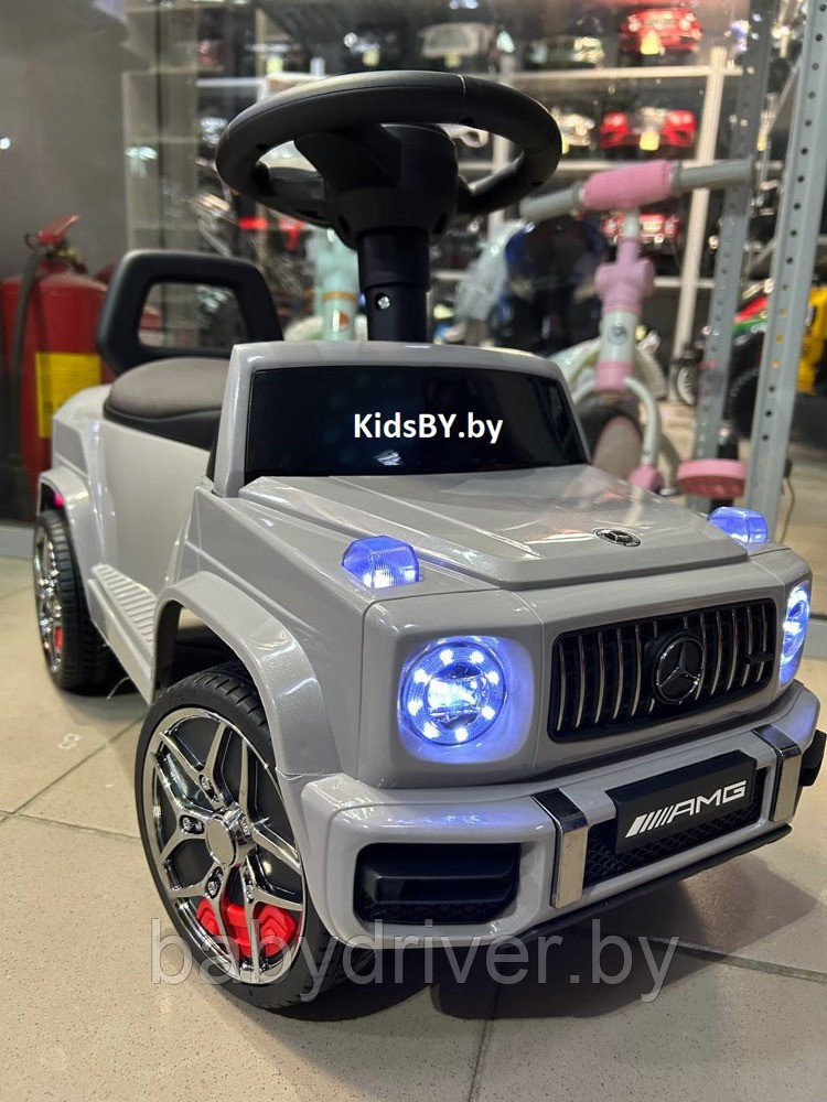 Детский толокар River Toys Mercedes-Benz G63 Z001ZZ-D (серый)