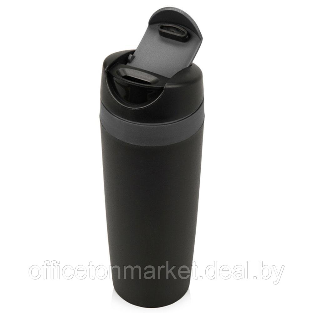 Кружка термическая "Лайт", пластик, 450 мл, черный, темно-серый - фото 2 - id-p222575907