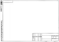 Форматка чертежная «Типография «Победа» А3 (297*420 мм), горизонтальная