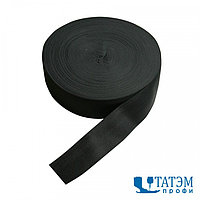 Резинка 20 мм, тканая, рулон 20 м, черная